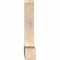 Ekena Millwork Portland Smooth Timber Gable Bracket, Douglas Fir, 96"W x 32"H x 5 1/2"D x 5 1/2"F, 8/12 Pitch GBW096X32X0606POR00SDF - alternate 3